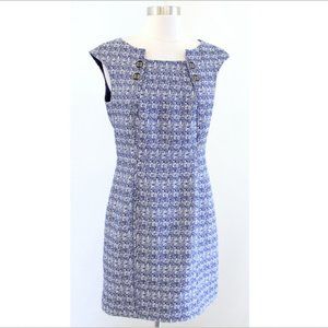 NWT Tahari ASL Printed Jacquard Sheath Dress